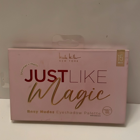 NICOLLE MILLER New York “Just Like Magic” Rosy Nudes eyeshadow palette. Vegan - Picture 17 of 17